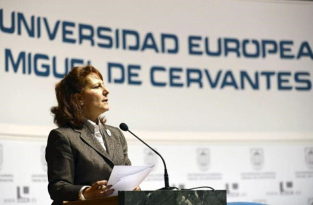 Elena Gonzlez, presidenta de la FAPE
